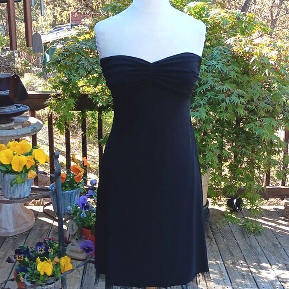 Vintage R & M Richard's Strapless Dress - Picture 1 of 8